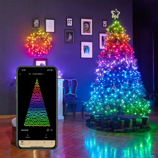 PHONE CONTROLLED CHRISTMAS TREE LIGHTS