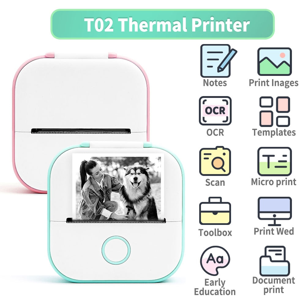 Mini Inkless Printer