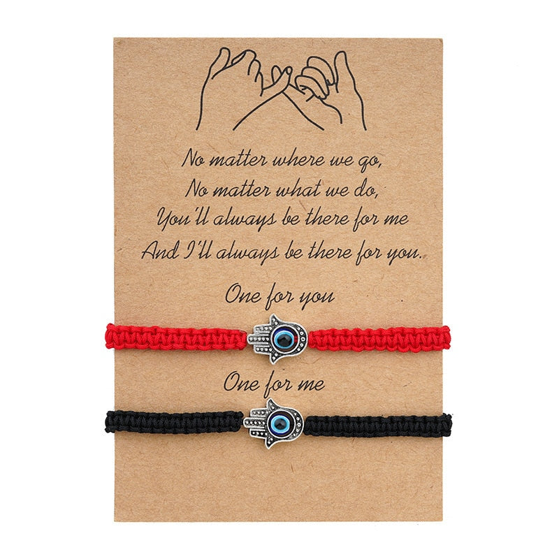 Sun and Moon Bracelet Set