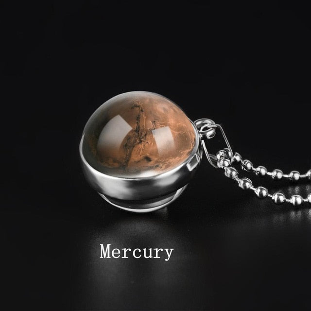 Meaningful Gift For Him, Solar System on Your Date Necklace • Projekt-M