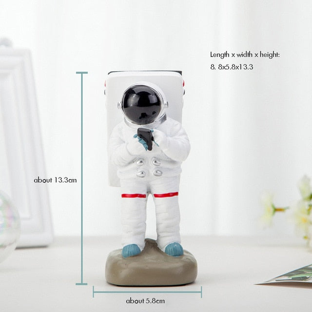 Resin Astronauts Ornaments Universal Cell Phone Stand Holder-Nowspacetime Shop