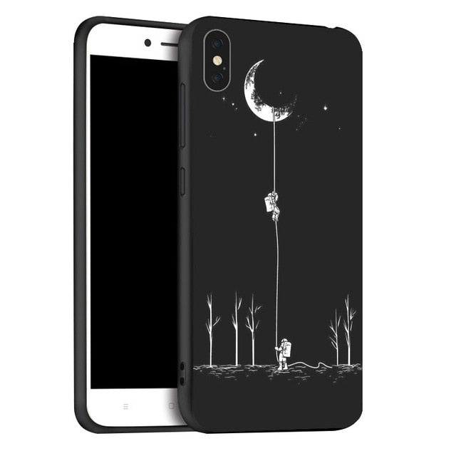 Space Moon Case For iPhones-Nowspacetime Shop