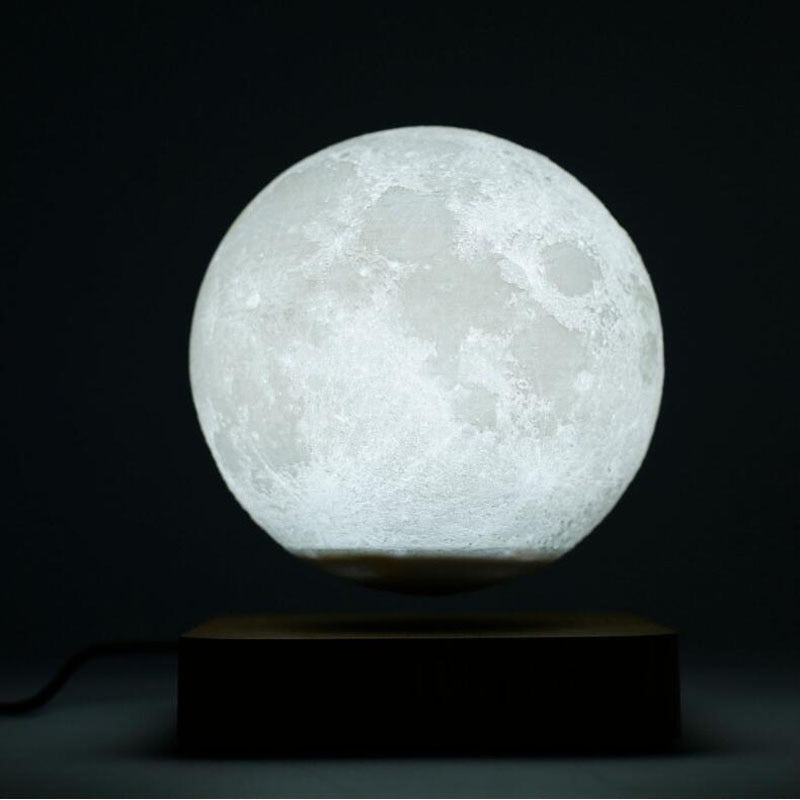 3D Levitating Moon Lamp