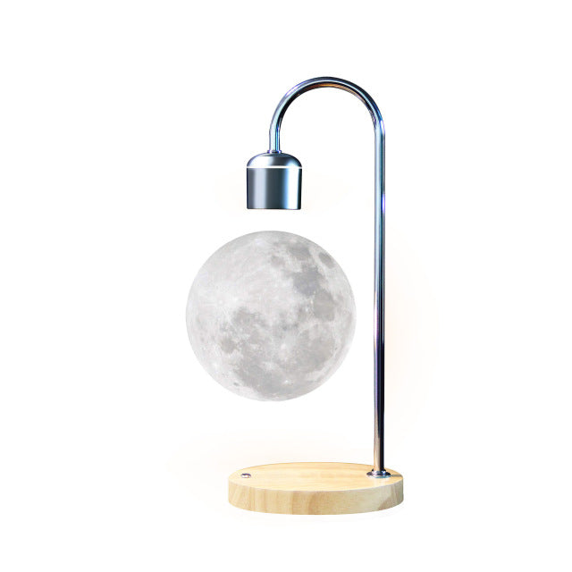 3D Levitation Night Moon Lamp with Wireless Charging